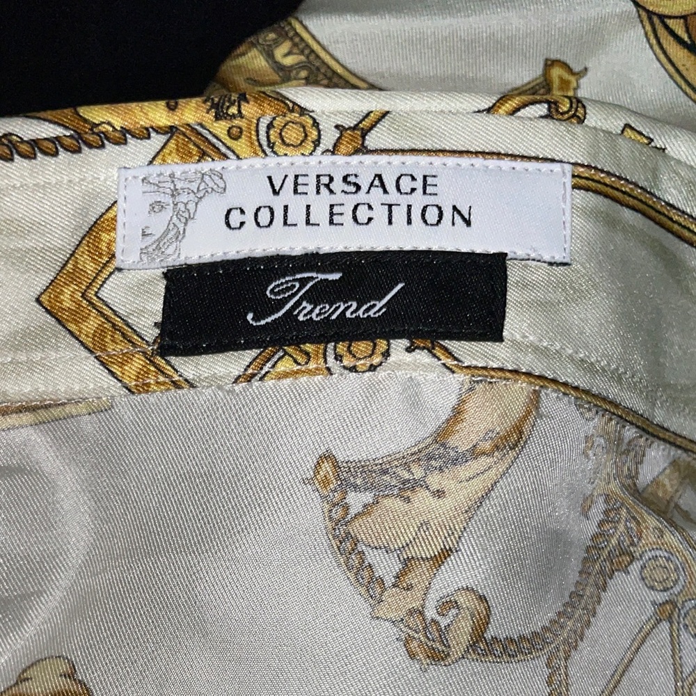 Versace Baroque Silk Shirt - Picture 5 of 5